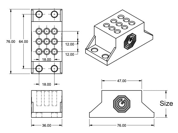 Tandem Slide Spacer (Pack of 4)